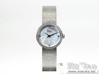 ディオール ラ デ ドゥ ディオール SS Qz CD047111|千里中央の買取・質預かり|質屋マルカ