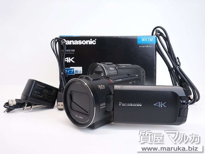 パナソニック 4Kビデオカメラ HC-WX1M-Kの買取・質預かり｜大阪の質屋 ...