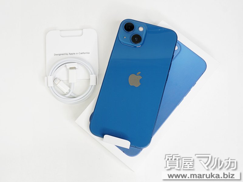 iPhone 13 128GB ブルー au△ 未使用 MLNG3J/A