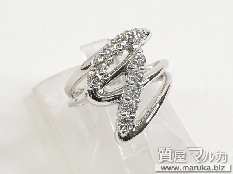 Pt900 ダイヤモンド0.7ct ファッションリングの買取・質預かり｜大阪の質屋マルカ