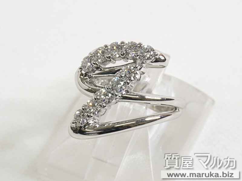 Pt900 ダイヤモンド0.7ct ファッションリングの買取・質預かり｜大阪の質屋マルカ